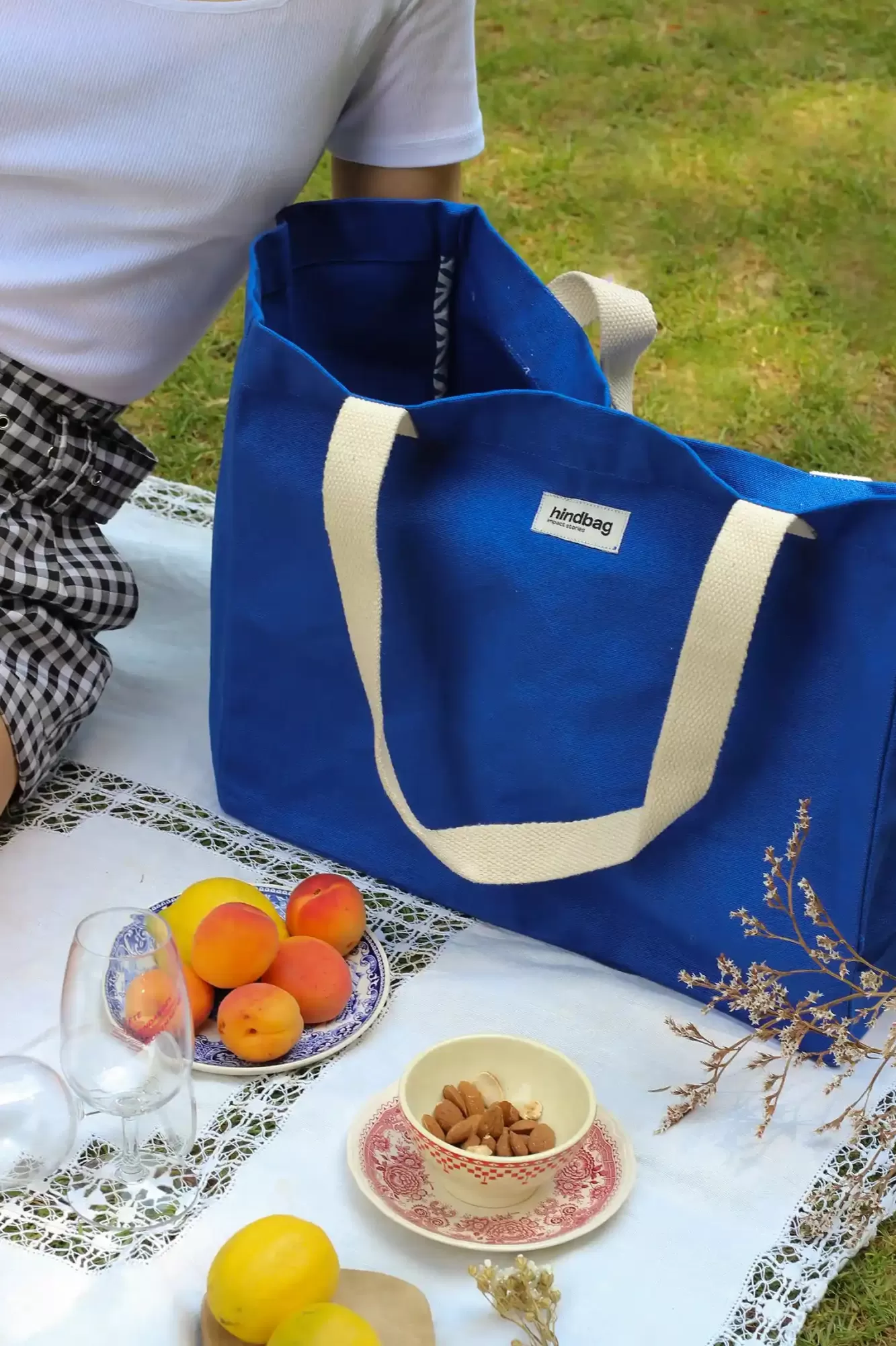 Cabas Claude Bleu Electrique<Hindbag Hot