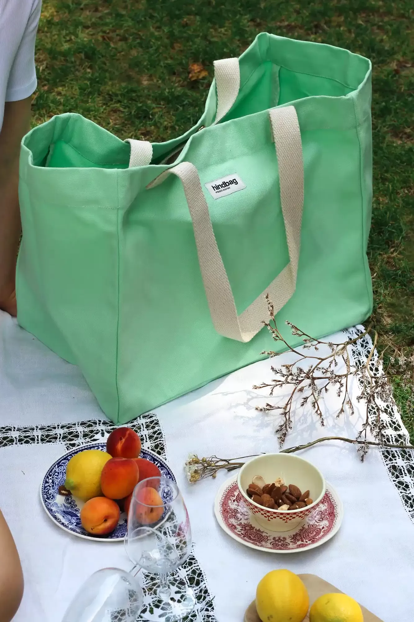 Cabas Claude Menthe Glacee<Hindbag Best