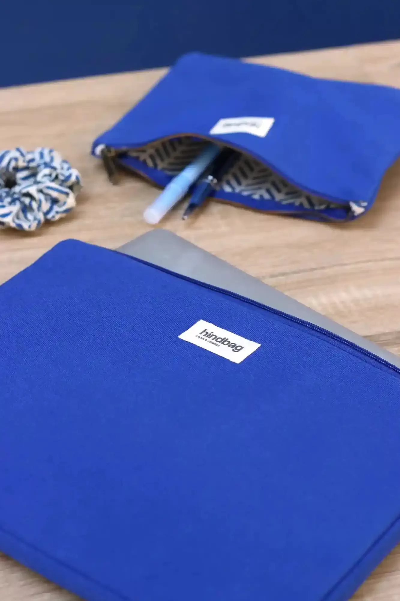 Housse D'Ordi Ava Bleu Electrique<Hindbag New