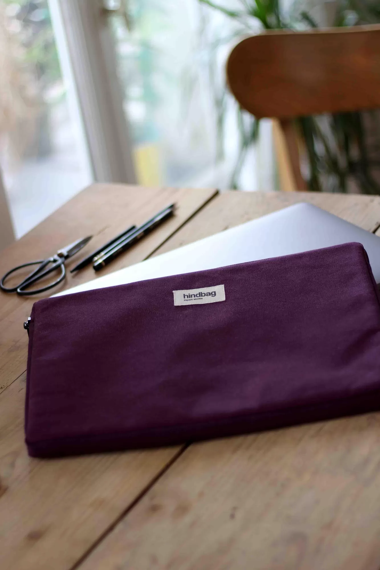 Housse D'Ordi Ava Prune<Hindbag Sale