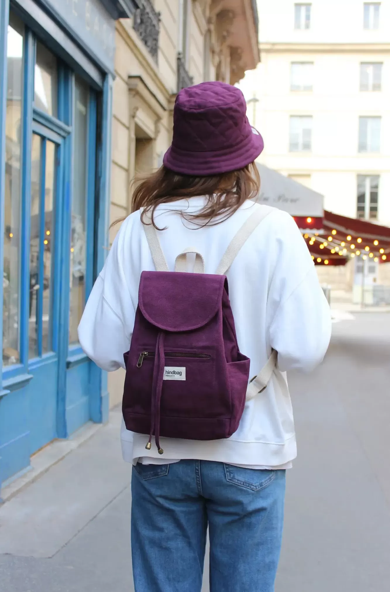 Mini Sac À Dos Eliot Prune<Hindbag New