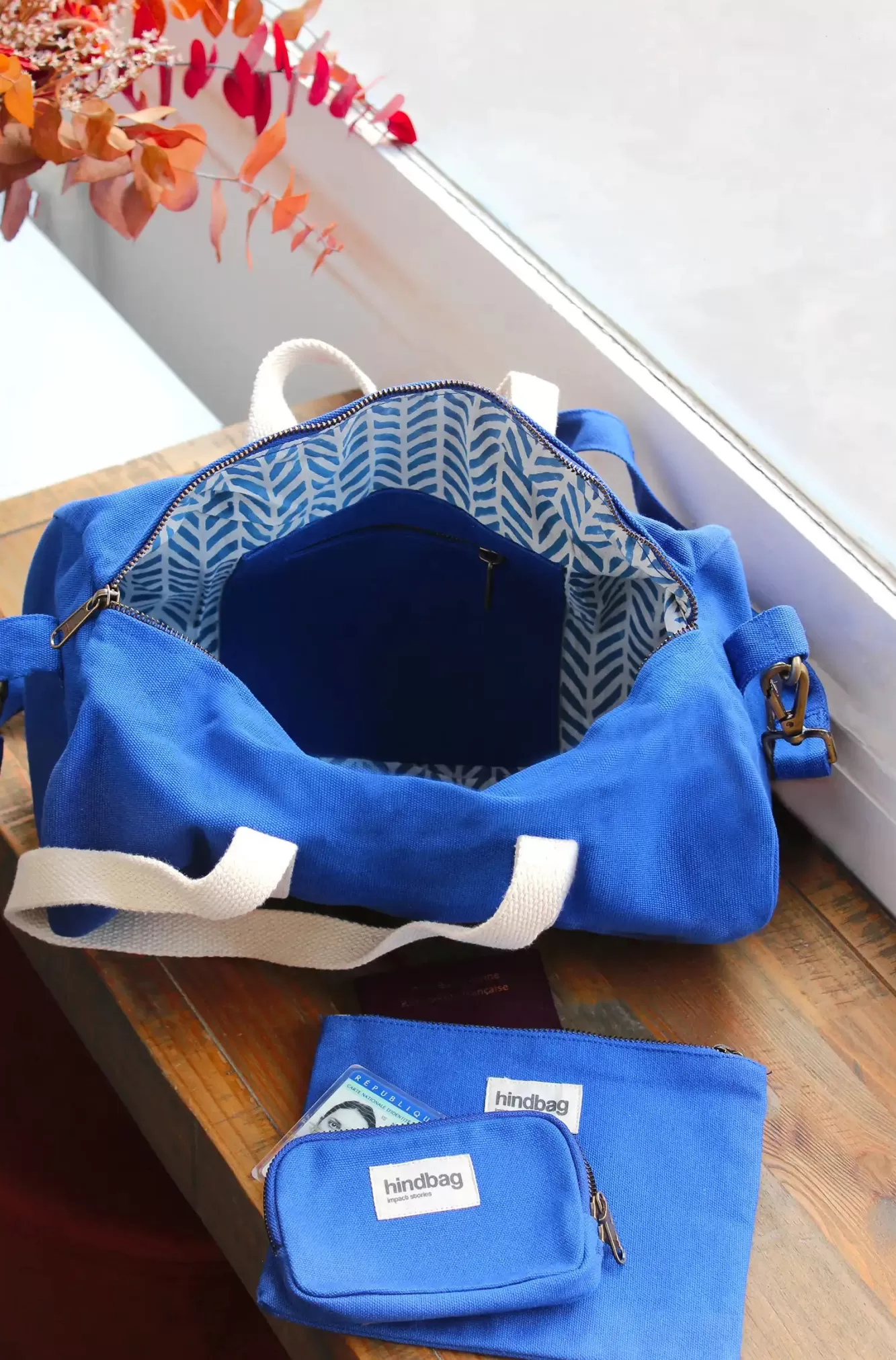Mini Simon Bleu Electrique<Hindbag Outlet