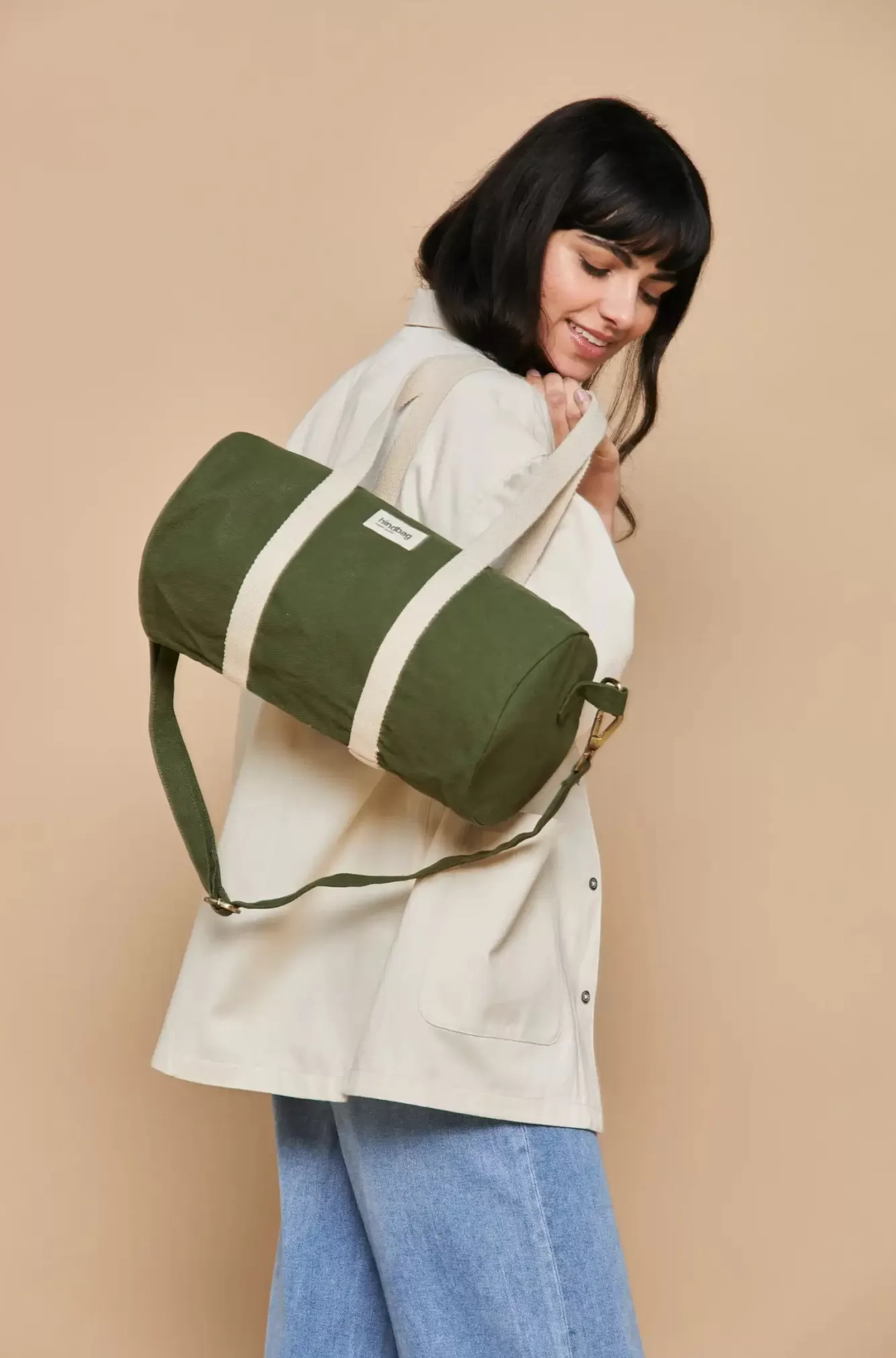 Mini Simon Olive<Hindbag Cheap