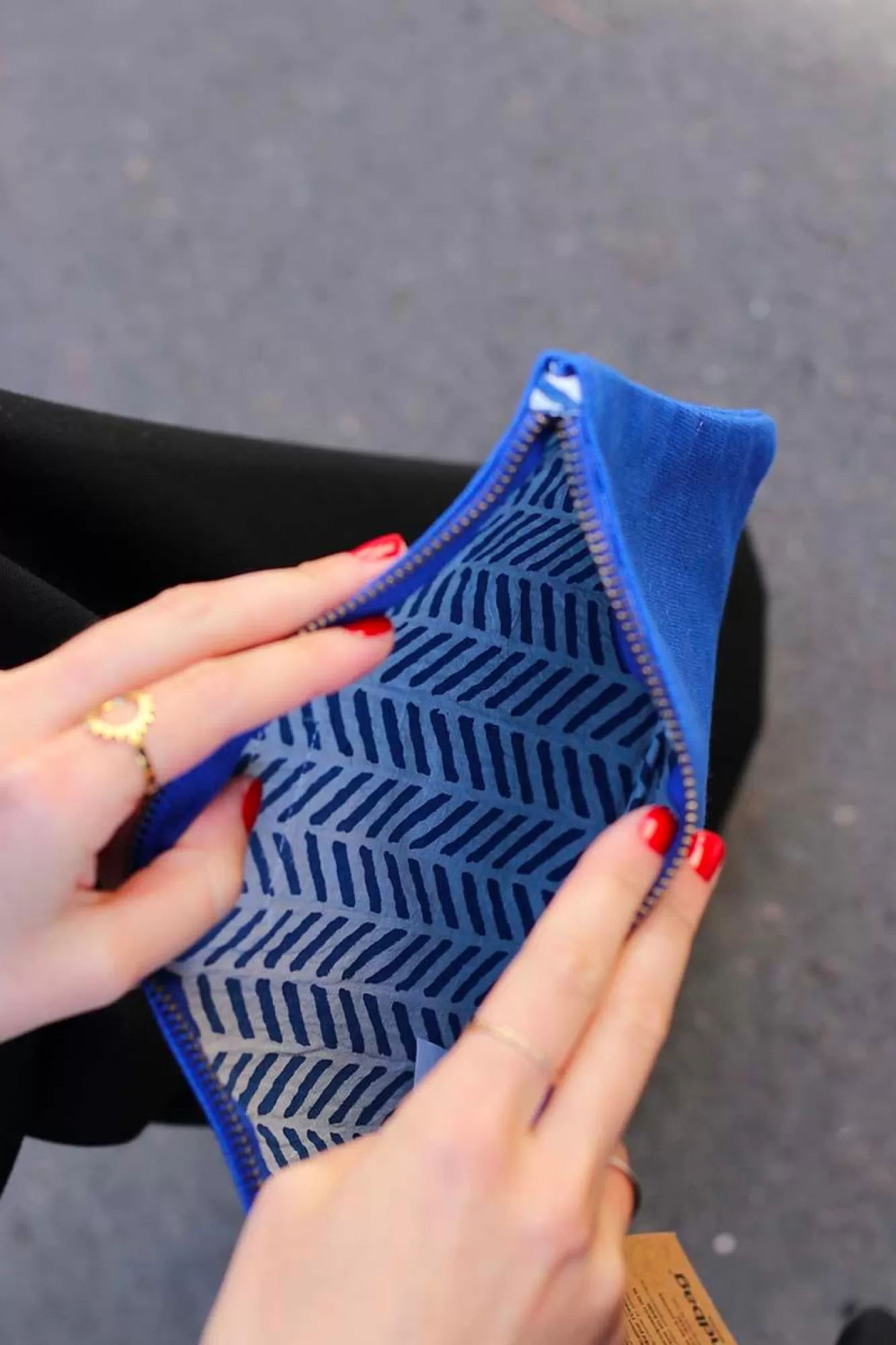 Pochette Ema Bleu Electrique<Hindbag Cheap