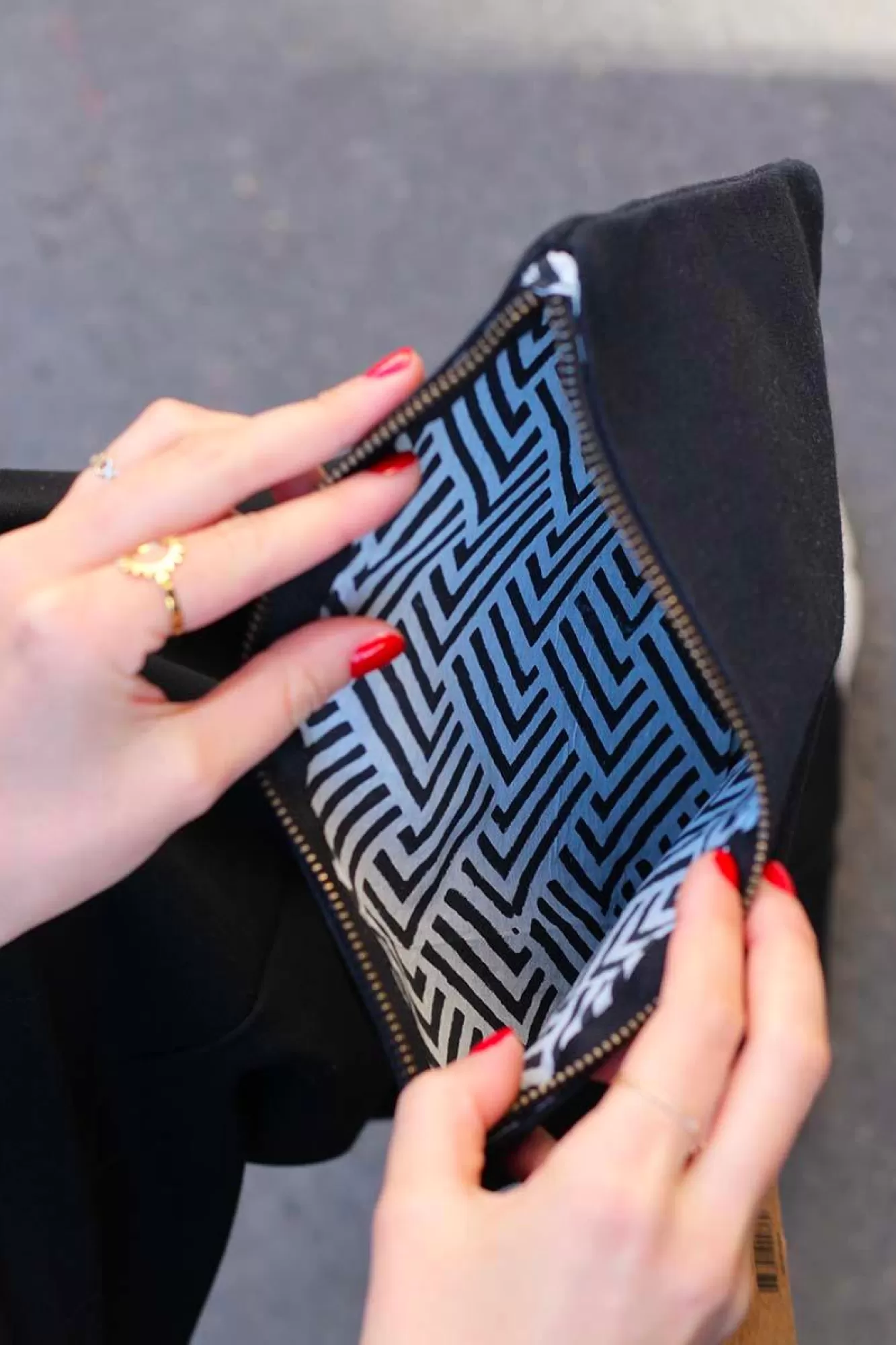 Pochette Ema Noir<Hindbag Clearance