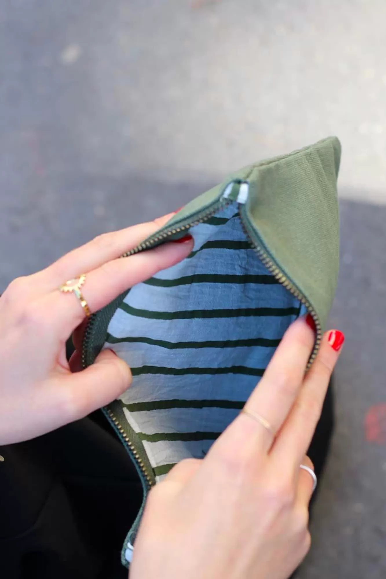 Pochette Ema Olive<Hindbag Online