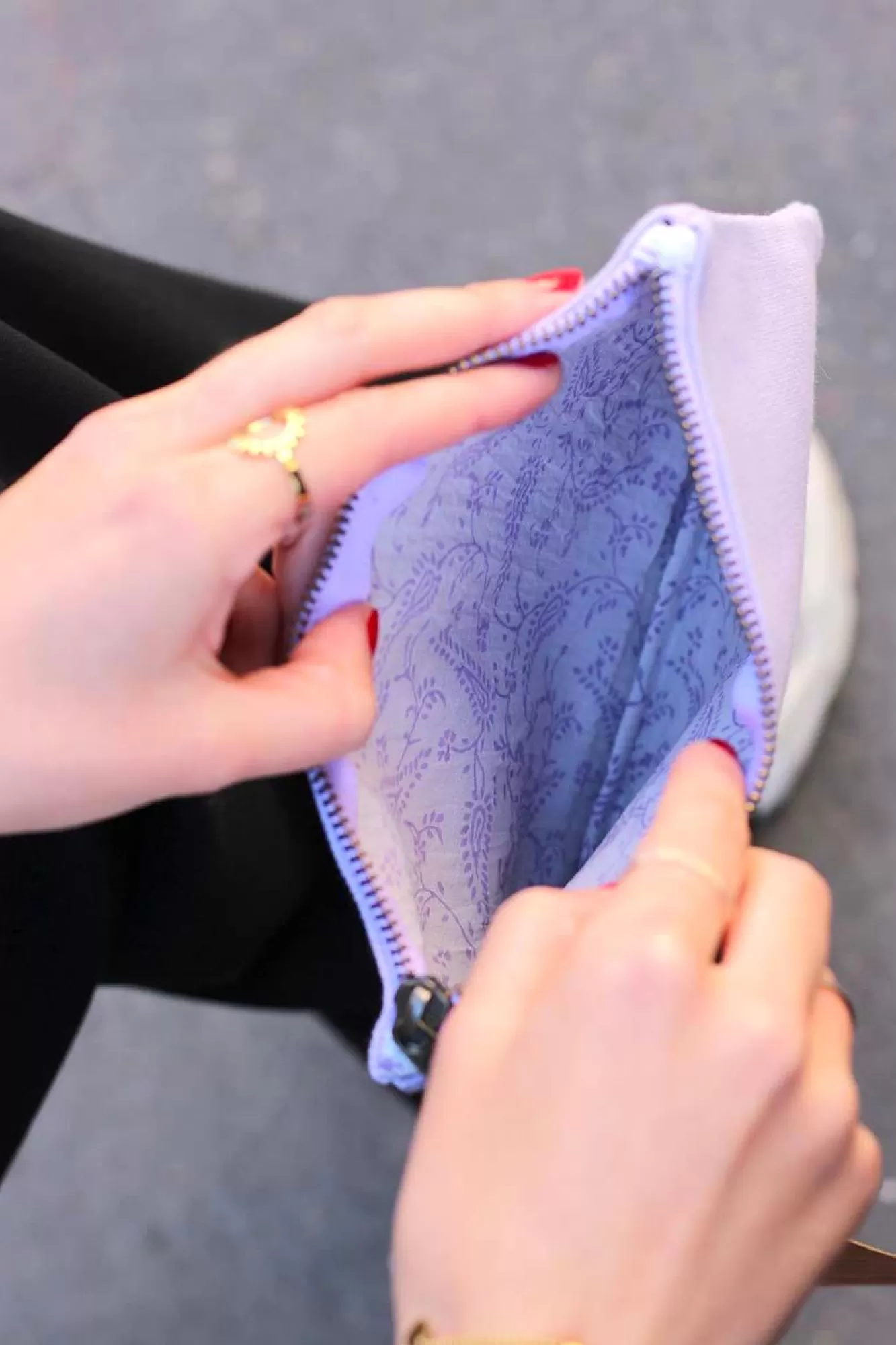 Pochette Lou Lilas<Hindbag Sale