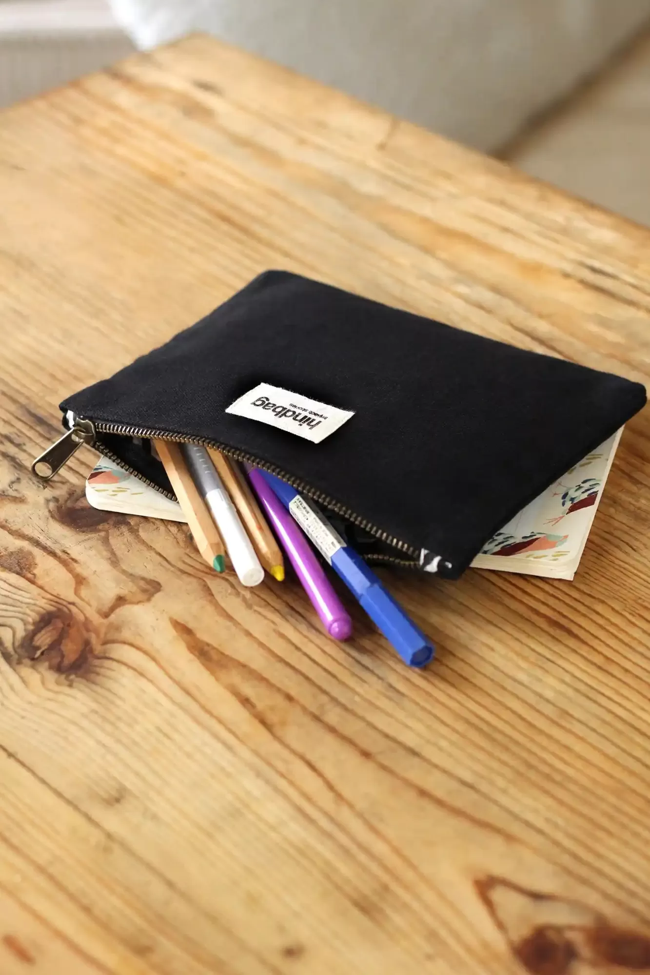 Pochette Lou Noir<Hindbag Hot
