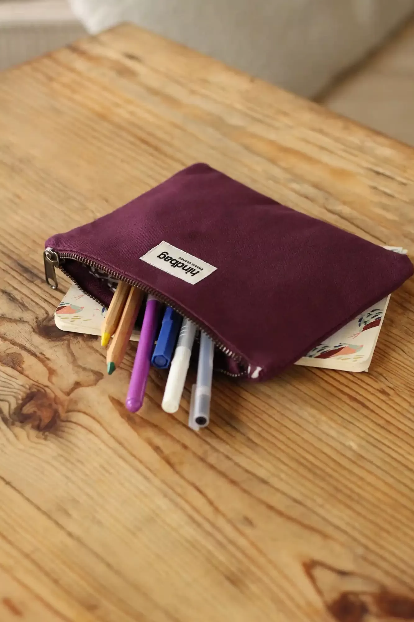 Pochette Lou Prune<Hindbag Fashion