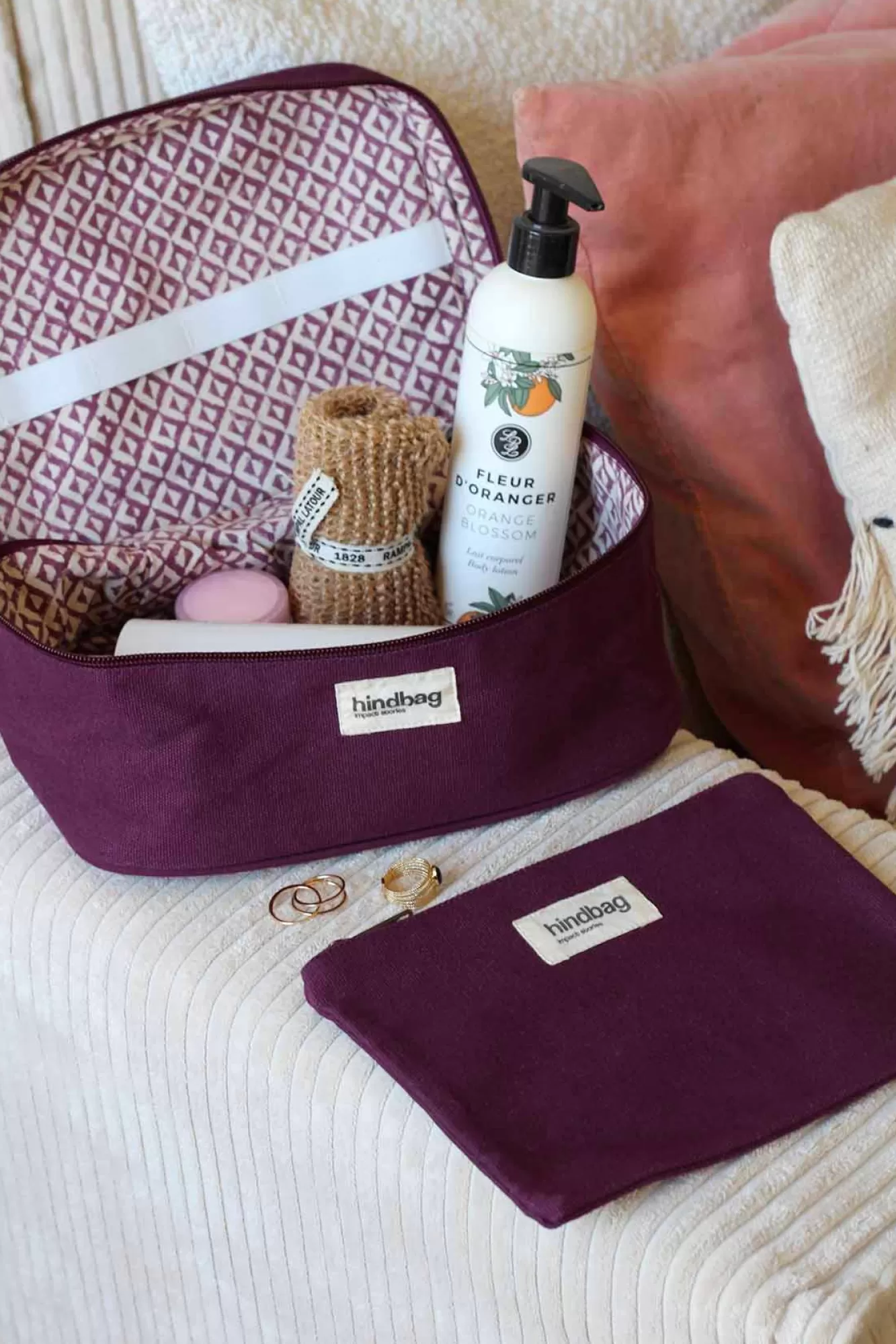 Pochette Lou Prune<Hindbag Fashion