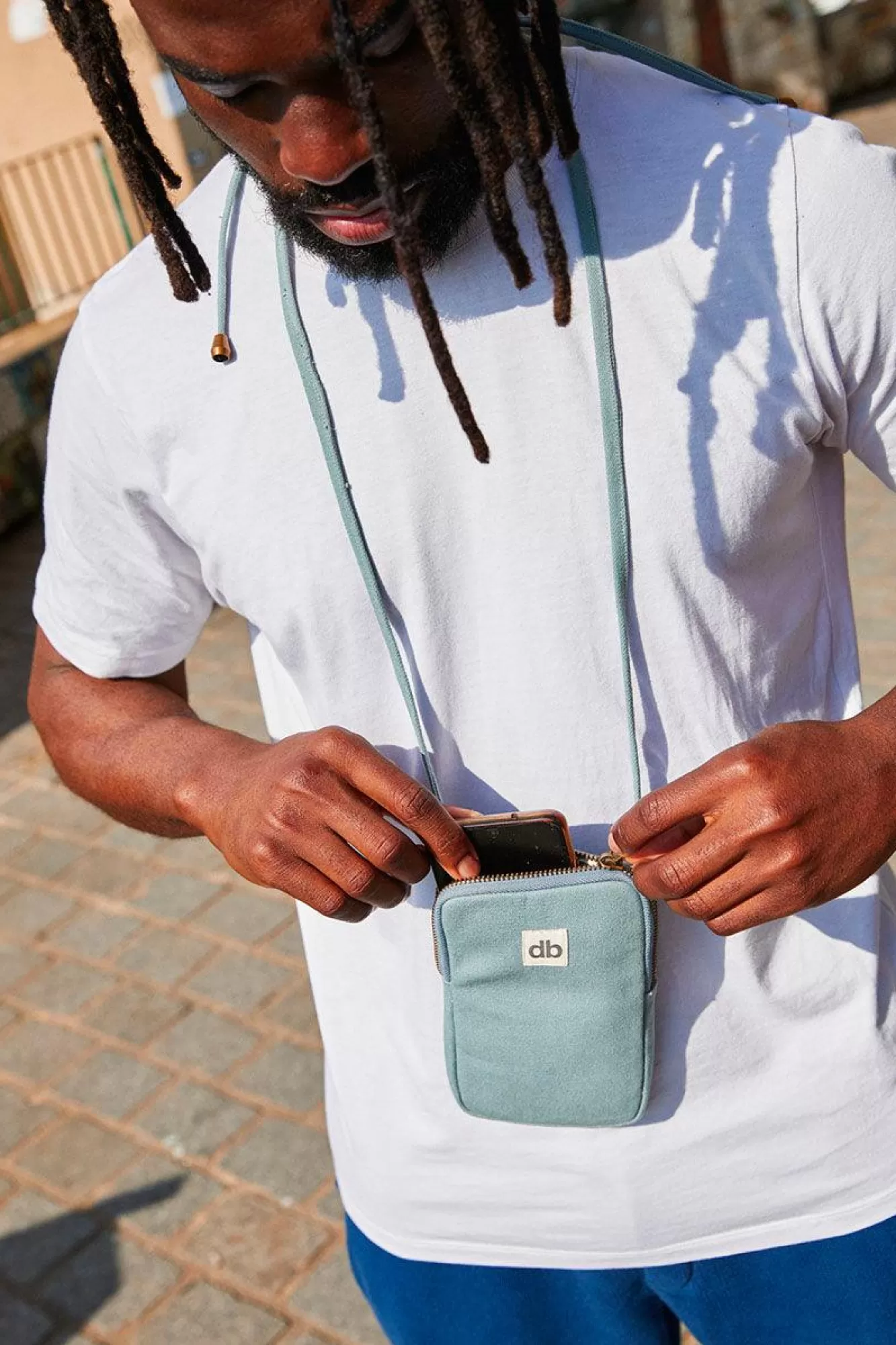 Pochette Téléphone Bill Sauge<Hindbag Store