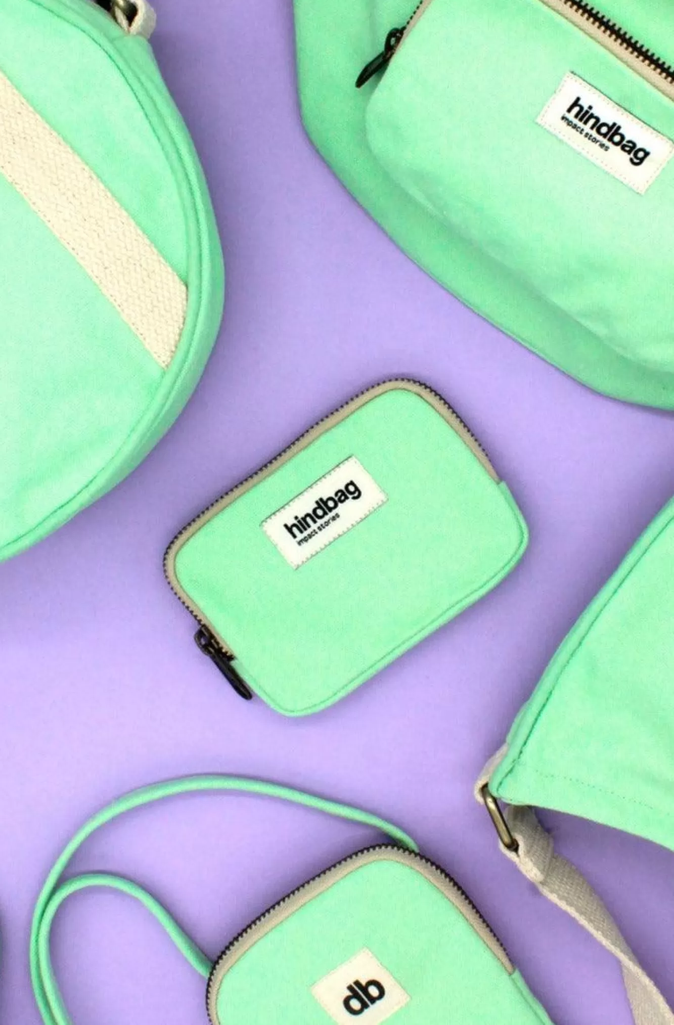 Porte-Monnaie Lili Menthe Glacee<Hindbag Store