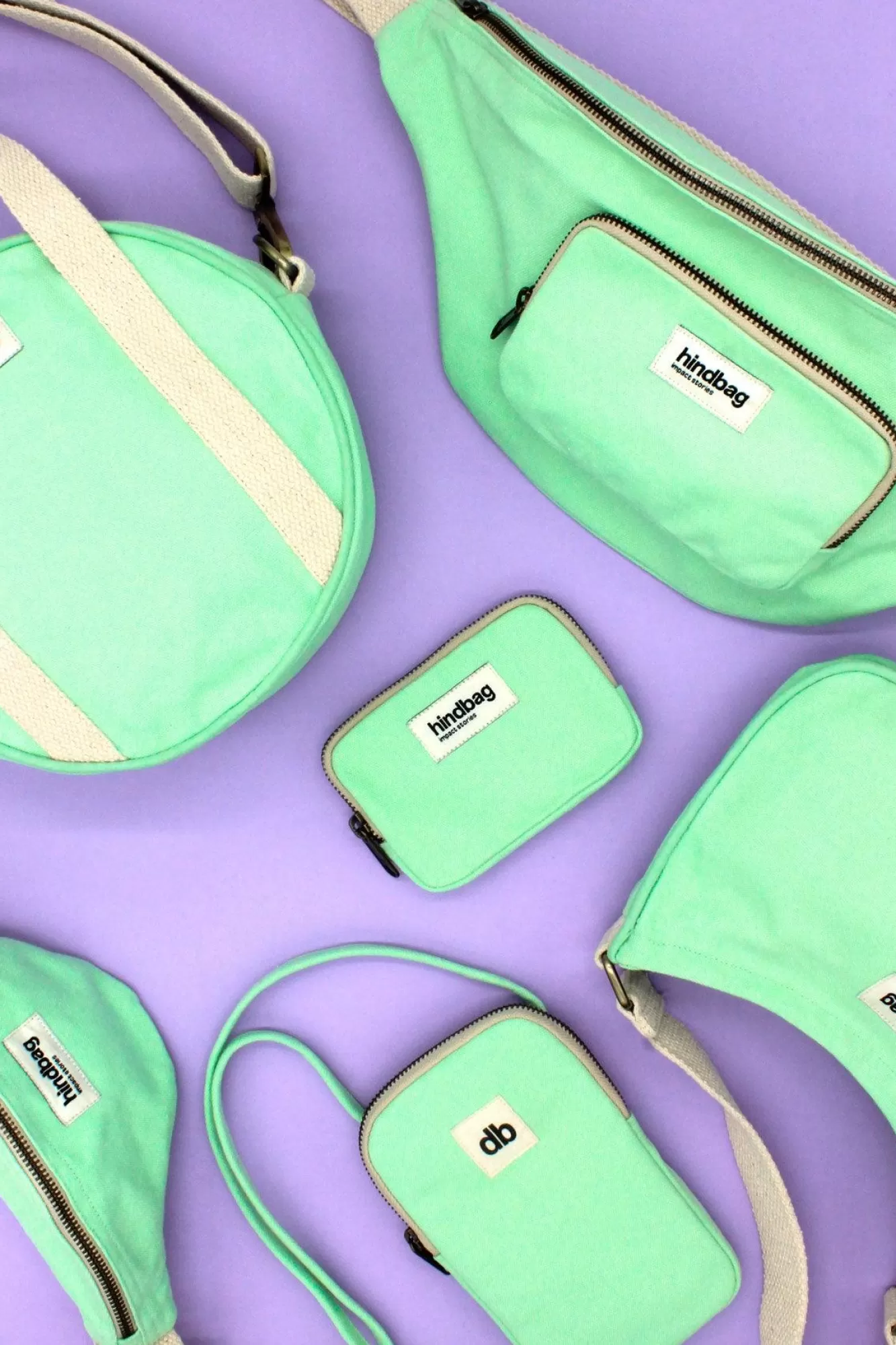 Porte-Monnaie Lili Menthe Glacee<Hindbag Store