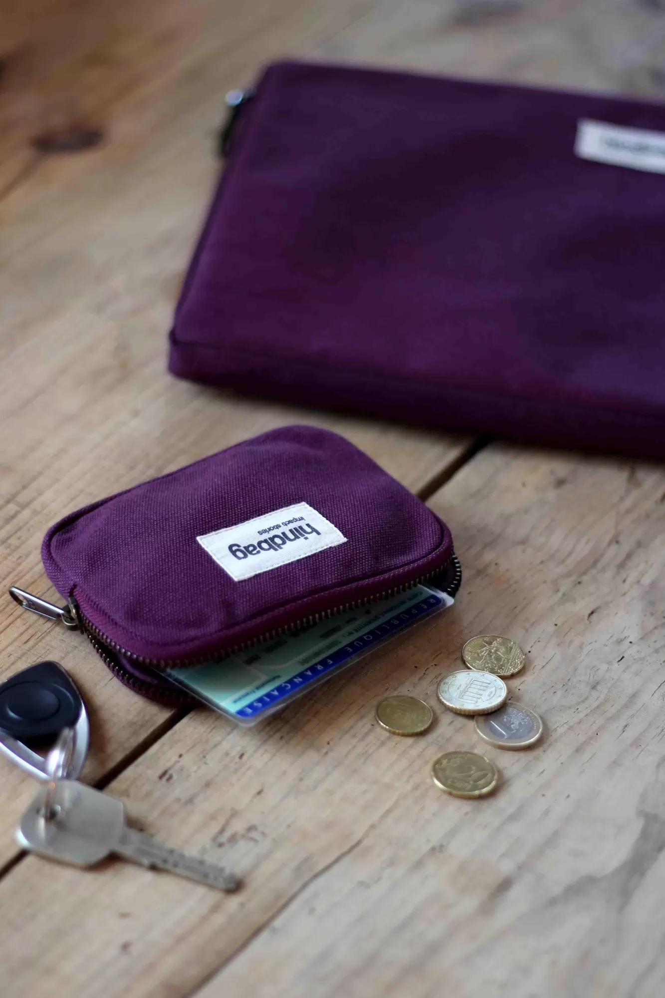 Porte-Monnaie Lili Prune<Hindbag Store