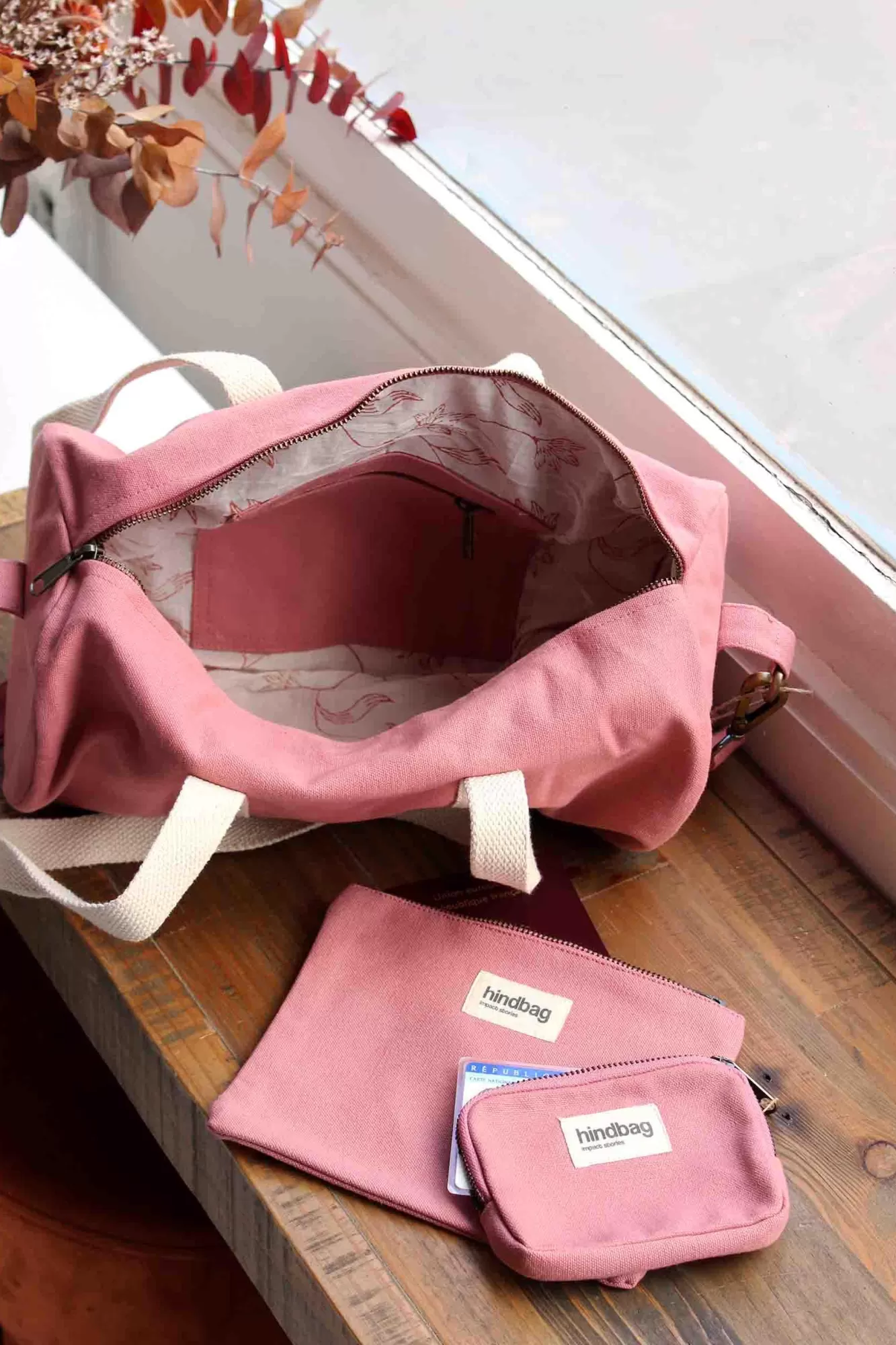 Porte-Monnaie Lili Rose Blush<Hindbag Hot