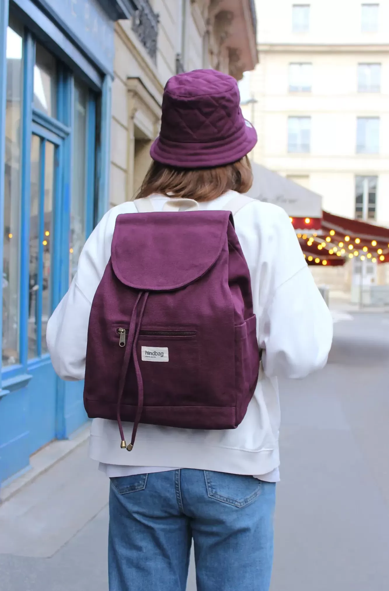 Sac À Dos Eliot Prune<Hindbag Cheap