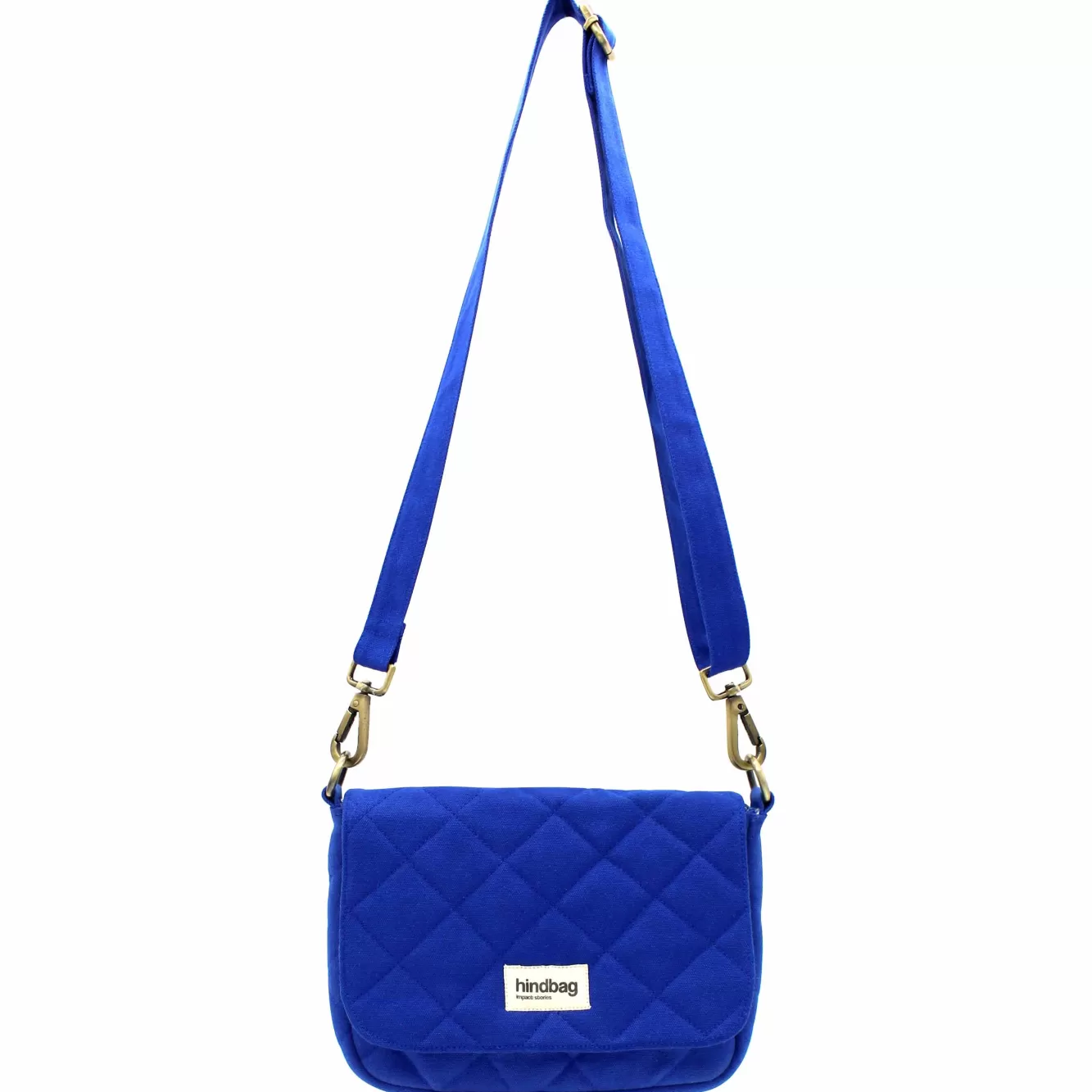 Sac À Main Matelasse Margault Bleu Electrique<Hindbag Online