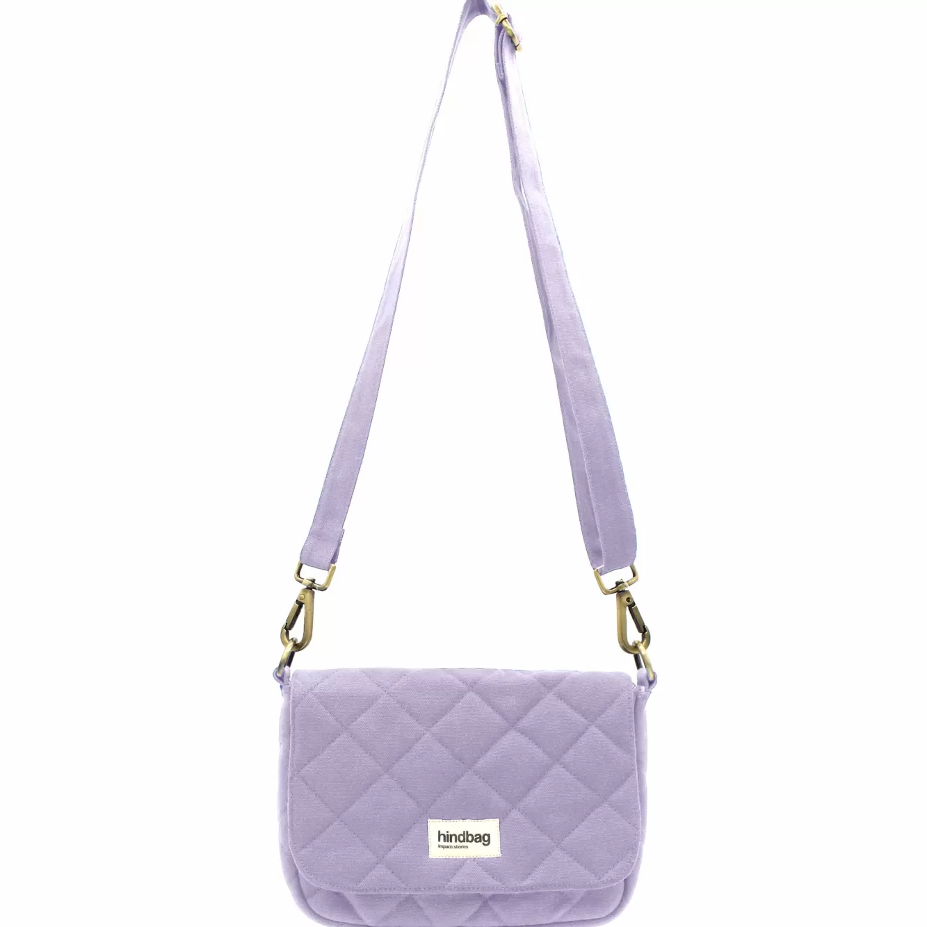 Sac À Main Matelasse Margault Lilas<Hindbag Discount