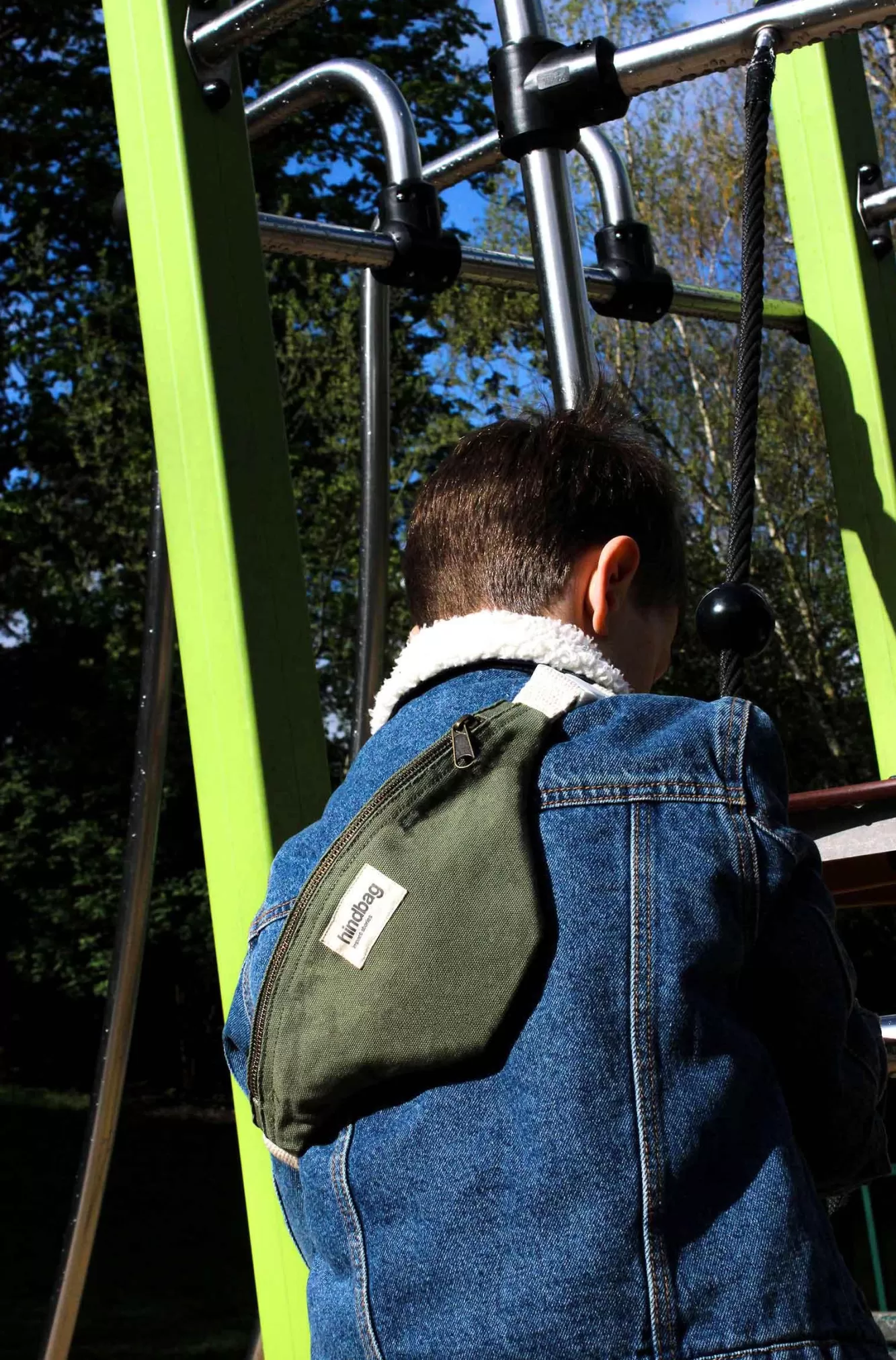 Sac Banane Enfant Augustin Olive<Hindbag Shop