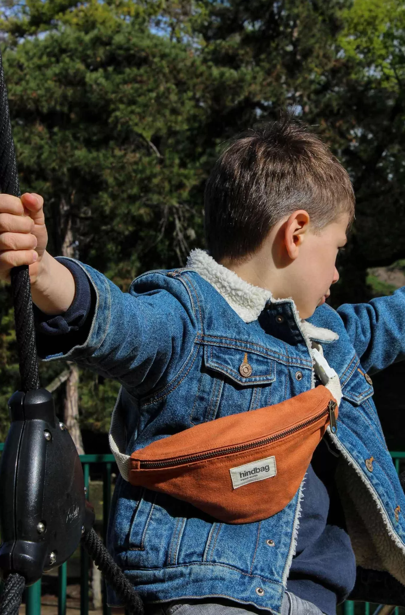 Sac Banane Enfant Augustin Sienne<Hindbag New