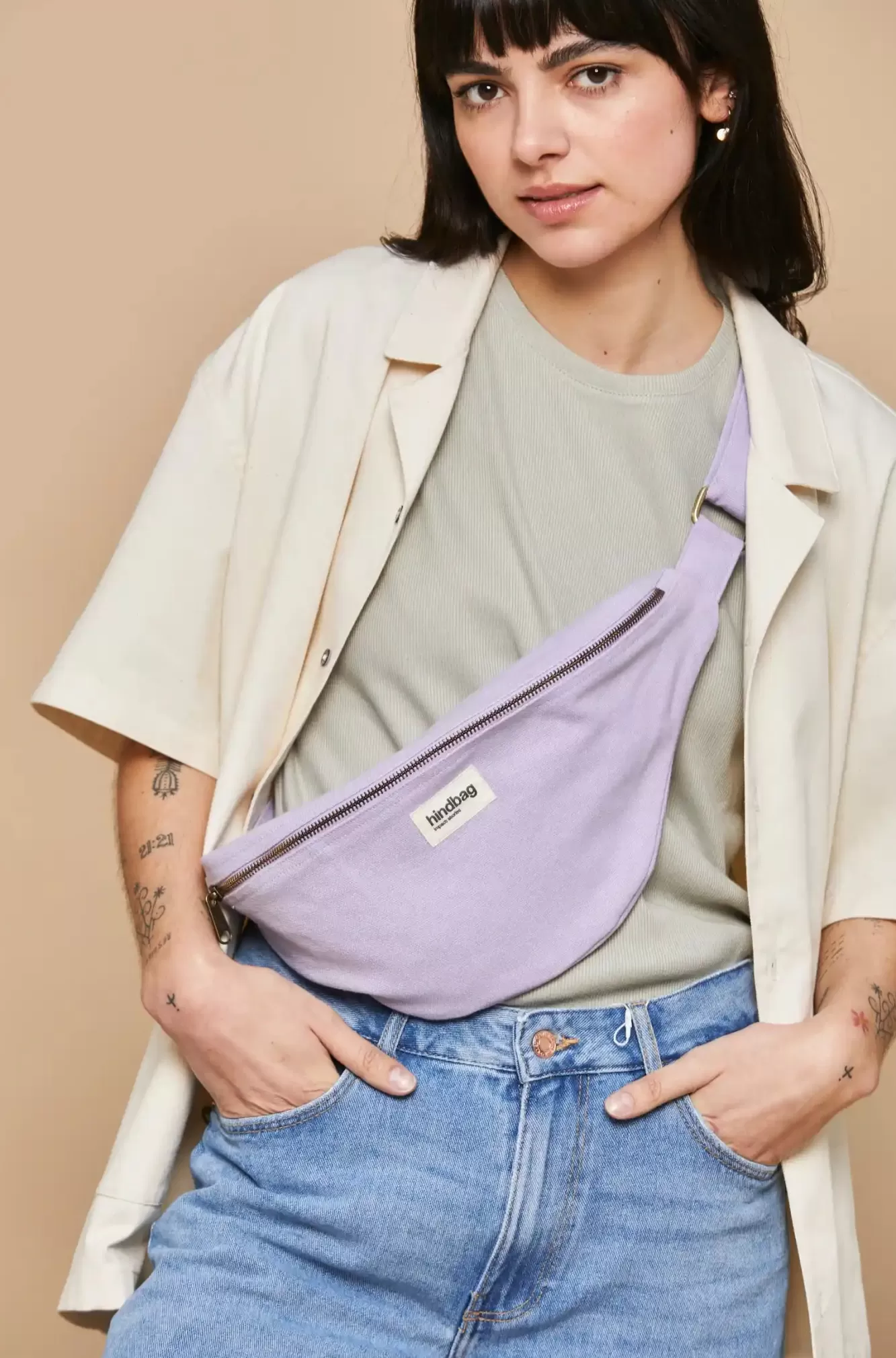 Sac Banane L Sasha Lilas<Hindbag Outlet