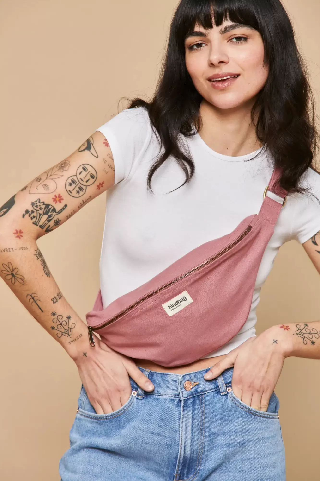 Sac Banane L Sasha Rose Blush<Hindbag Fashion