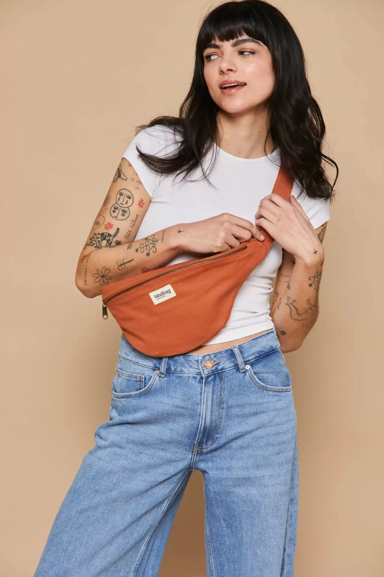 Sac Banane L Sasha Sienne<Hindbag Best