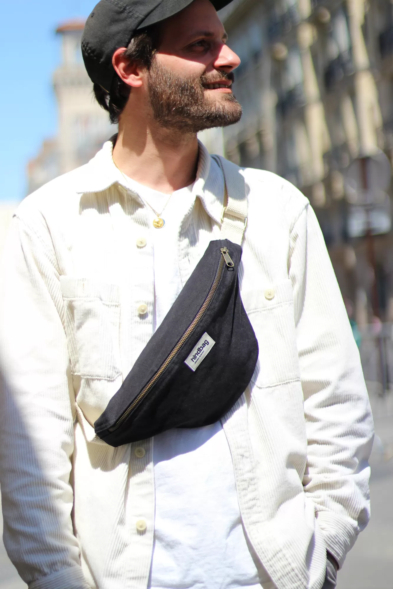 Sac Banane Olivia Noir<Hindbag Online