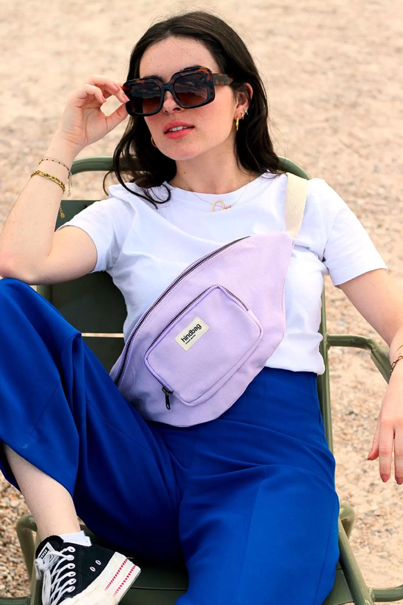 Sac Banane Xl Sofia Lilas<Hindbag Clearance