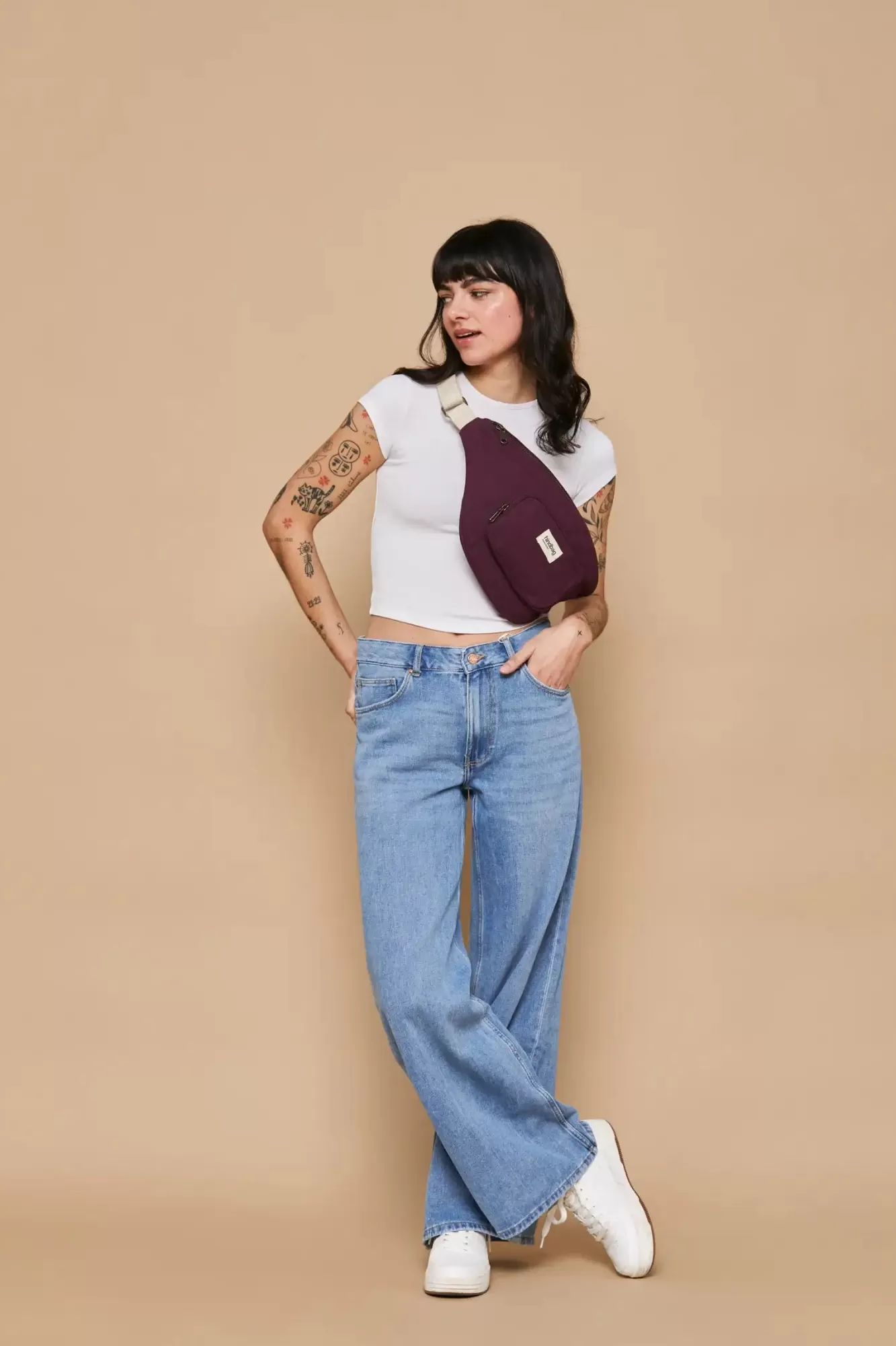 Sac Banane Xl Sofia Prune<Hindbag Hot