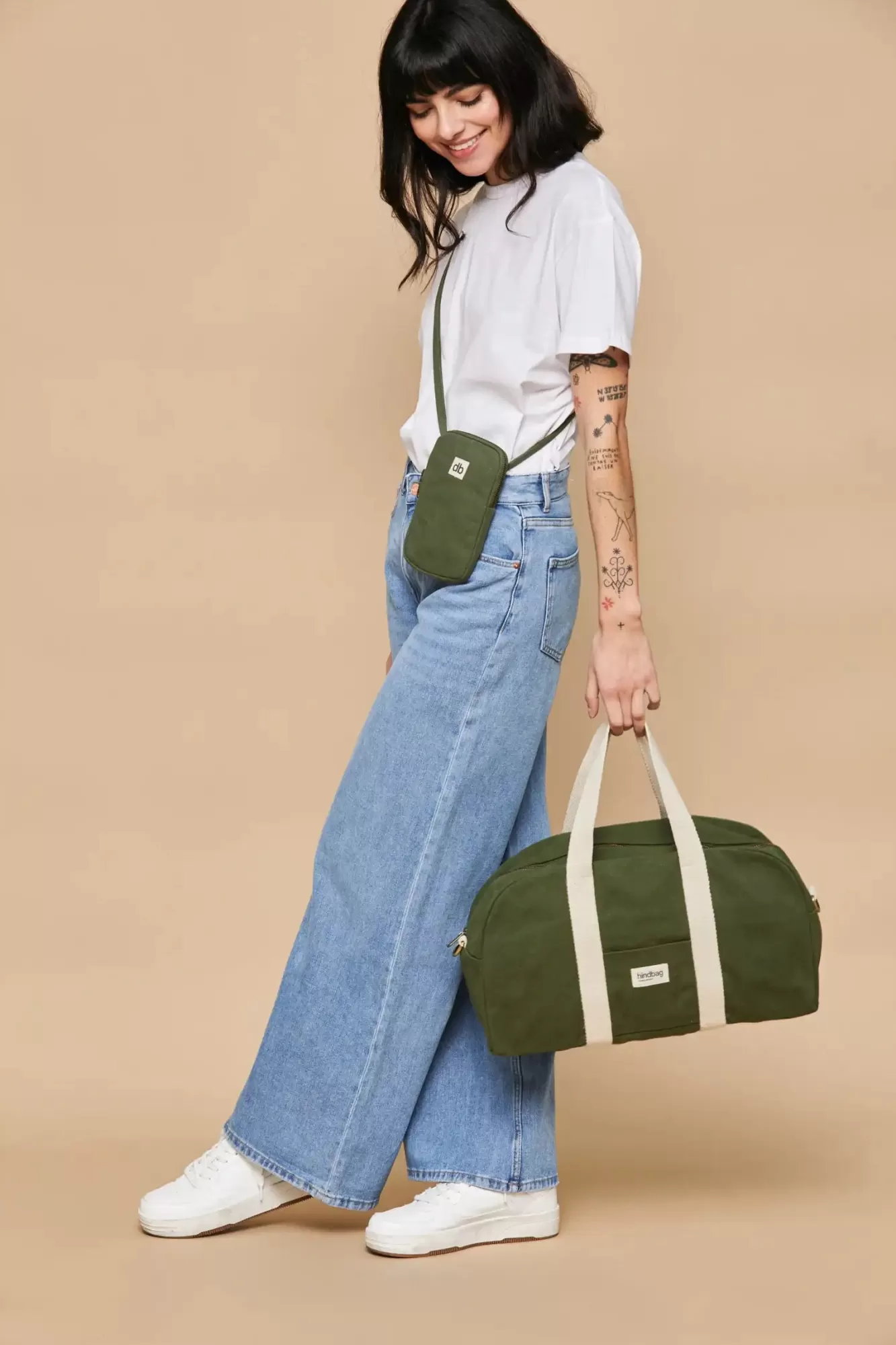 Sac Bowling Charlie Olive<Hindbag Cheap