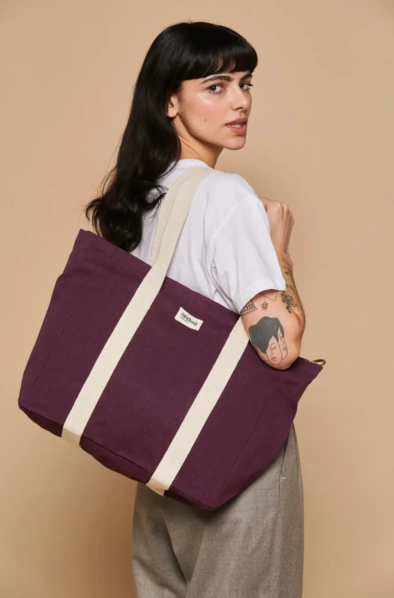 Sac Cesar Prune<Hindbag New