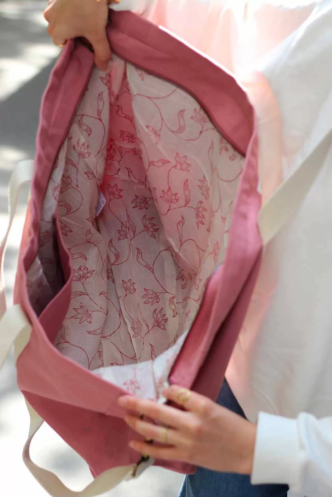 Sac Jean Rose Blush<Hindbag Cheap