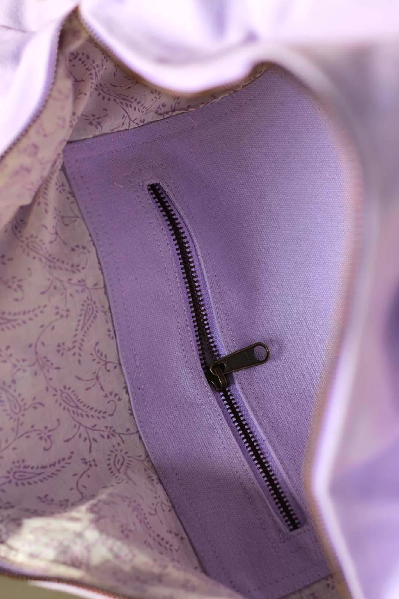 Sac Polochon Simon Lilas<Hindbag New
