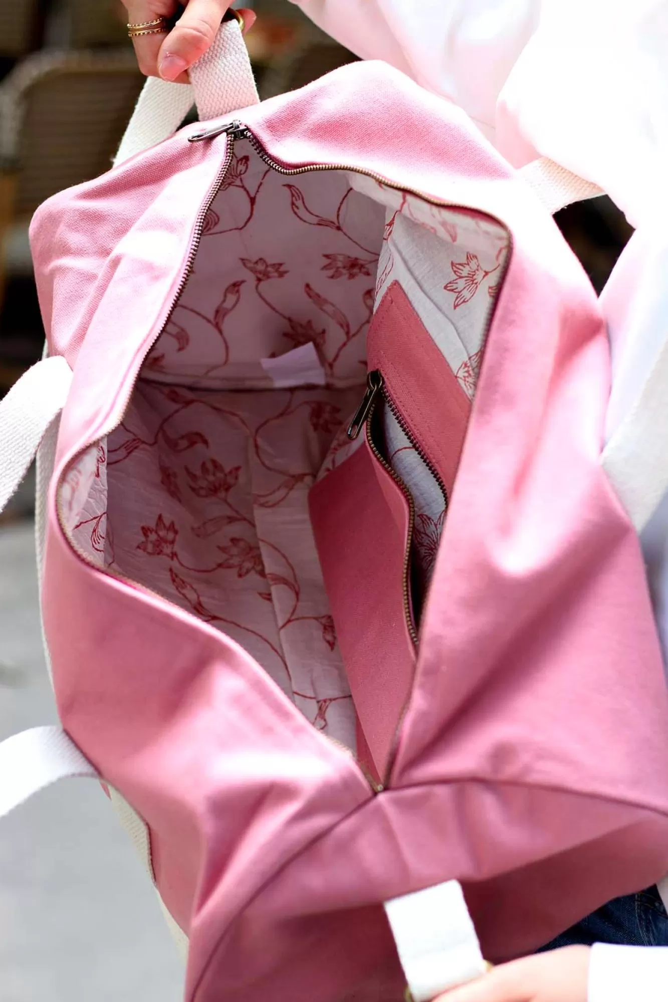 Sac Polochon Simon Rose Blush<Hindbag Fashion
