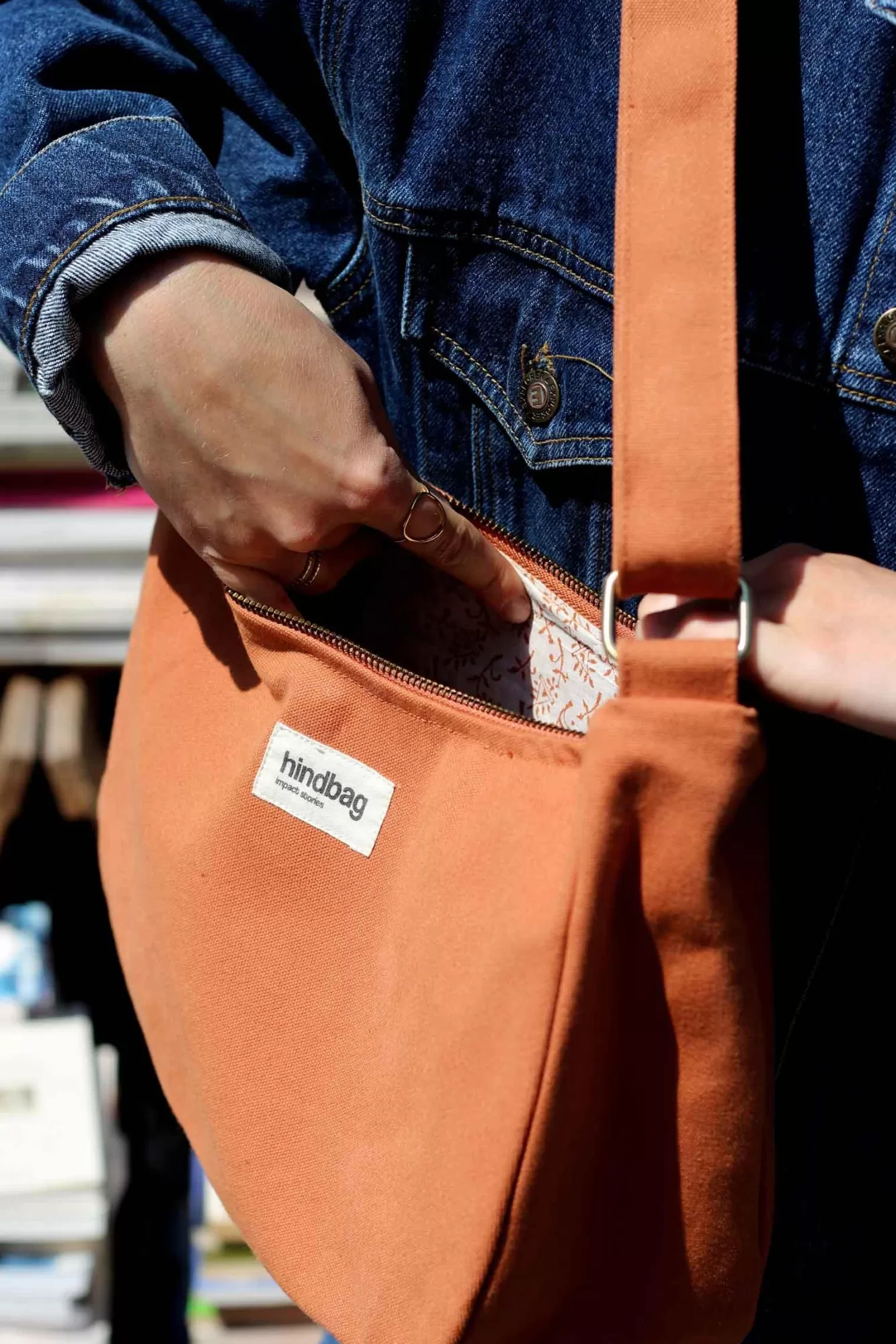 Sac Rosa Sienne<Hindbag Sale