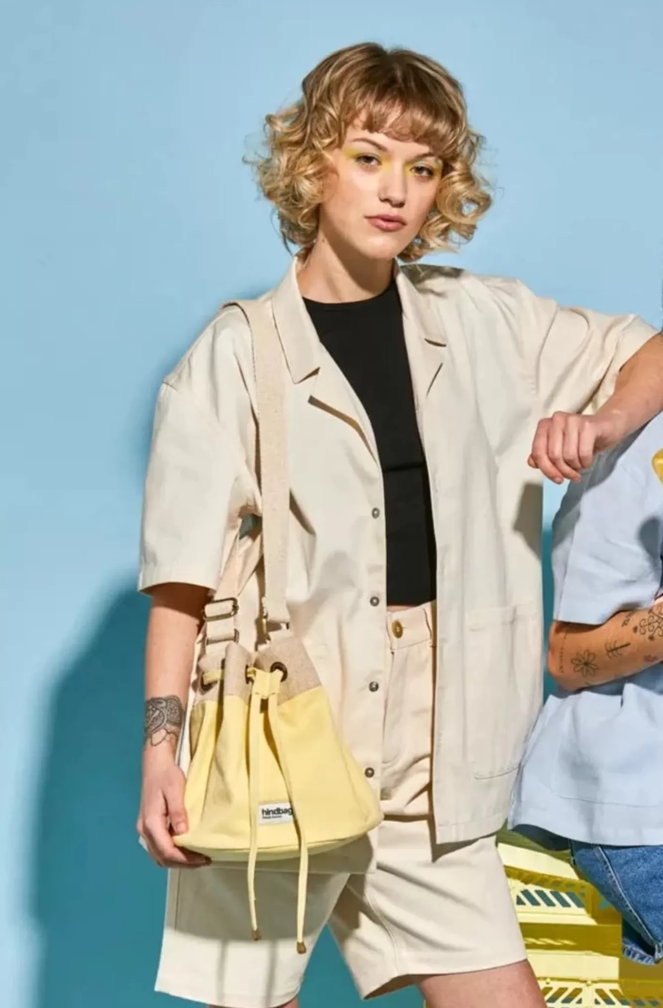 Sac Seau Julie Citron Givre<Hindbag Cheap