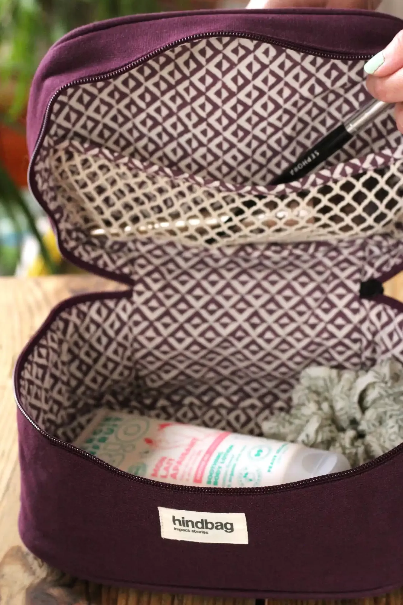 Vanity Gaspard Prune<Hindbag Online